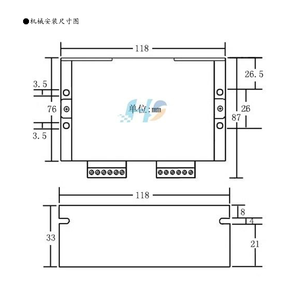 57閉環(huán)步進(jìn)電機(jī)驅(qū)動(dòng)器HBS57L/HBS57L/ 高速57閉環(huán)驅(qū)動(dòng)器(圖6)